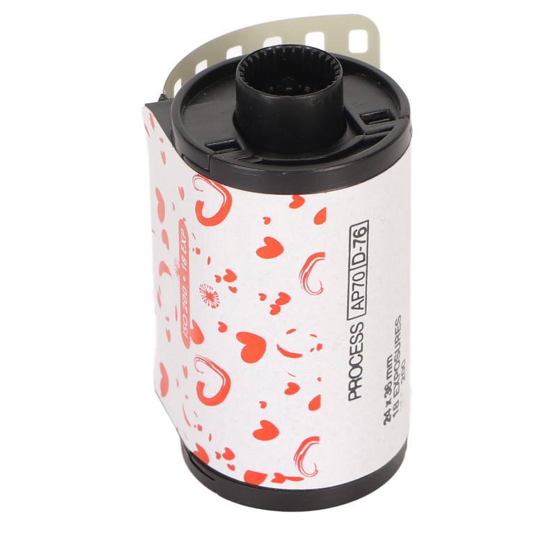 Black White Print Film Professional 18 Exposures 200 Degree Light