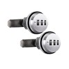 RecPro RV Combination Cam Lock | 3-Digit 3/4" Cylinder Lock