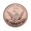 1 Ounce (AVDP) .999 Fine Copper Coin - USS Missouri
