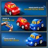 DULONIME Remote Control Car 2 Year Old, 2-Pack Toddler RC