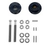 X-AVION 2PCS Pack Universal Quick Release Latch Hood Pin 2.44"/62mm
