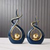 Norrclp Home Decor Modern Abstract Art Ceramic Statue table decorations