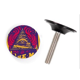 CNC Headset Cap MTB 1 1/8 Inch MTB Headset Cap Headset Cap Aluminium Alloy