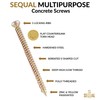 SEQUAL® 50mm (Pack Of 20) Easy Drive Countersunk Direct Concrete