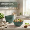 BERLONA Salad Bowls 2 L, Set of 4, Dishwasher Safe
