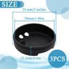 TiciKim 3 Pack Silicone Splashguard for Nalgene 32 oz Wide