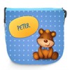 Shoulder Bag for Children with Name Peter and Beautiful Motif