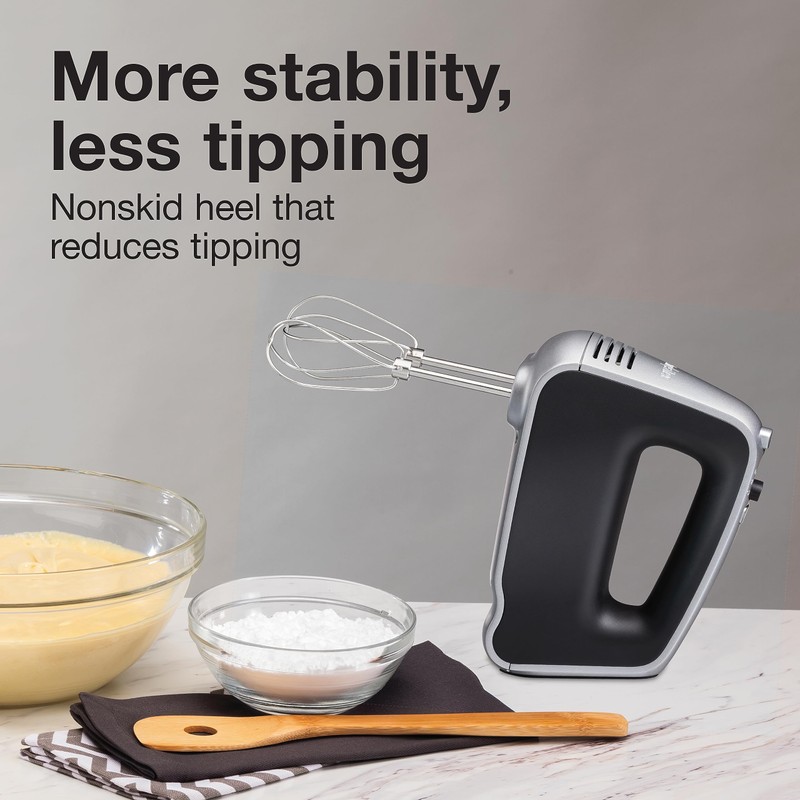 Proctor Silex 5-Speed + Boost Electric Hand Mixer with Powerful
