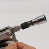 711L Flat End 1/4" Hex to Square Socket 2 in