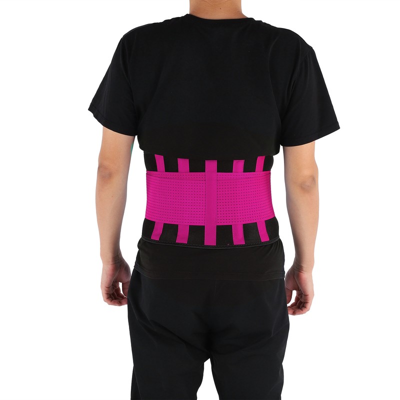 Breathable Warming Waistband Soft Adjustable Abdominal Wrap Waist Back Support