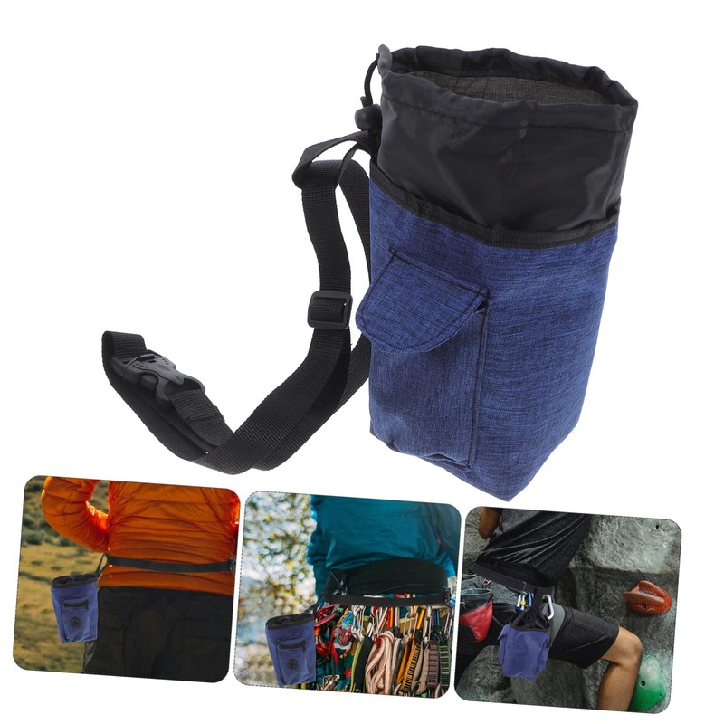 BESPORTBLE Rock Climbing Anti-Slip Powder Bag Climbing Chalk Bucket Chalk