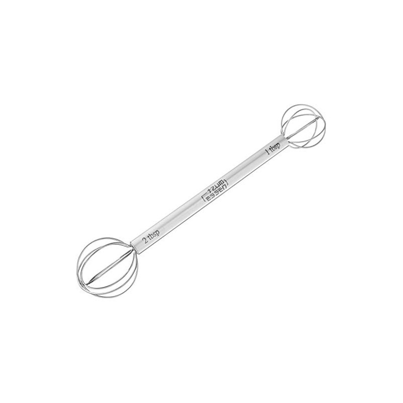 Measuring Mini Kitchen Whisk - 8" Double Headed Multi Function