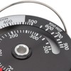 Stove Temperature Display, Magnetic Fireplace Thermometer, Fireplace Thermometer, Aluminium Alloy