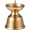 10423 Brass Dharma Fire Stand Medium 1.5 inches (3.75 cm)
