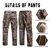 YEVHEV Quiet Hunting Clothes Suit Clothing Gear Camouflage Hoodie Jacket