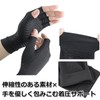 Copeflap Fingerless Gloves, Compression Gloves, Anti-Slip, Supporter, Thin, Sweat Absorbent,