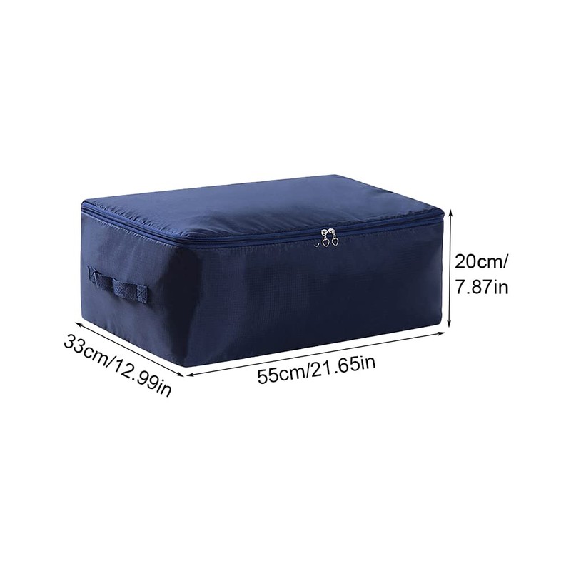 ALEOHALTER 2 Pack 36L Underbed Storage Bags, Large Clothes Storage