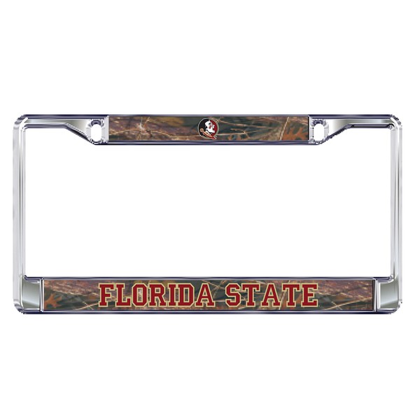 Craftique Florida State Seminoles Plate Frame (Domed CAMO FSU Plate Frame (17144))