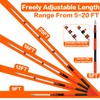 26FT High Reach Duster Cleaning Kit with 5-20 FTExtension Pole,
