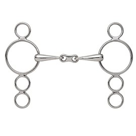Shires Dutch Gag with French Link-As supplied 6"