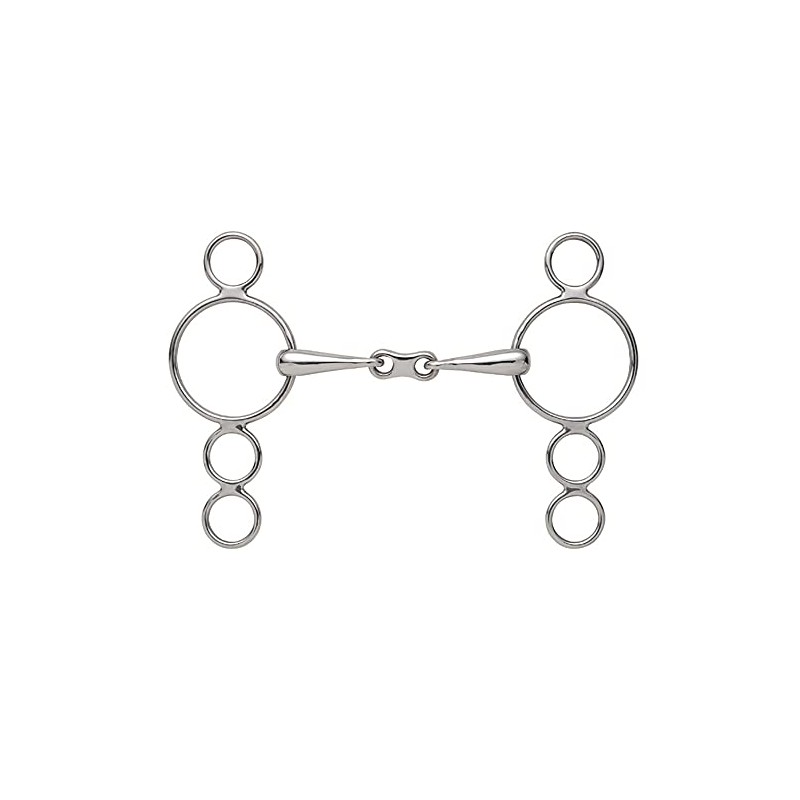 Shires Dutch Gag with French Link-As supplied 6"