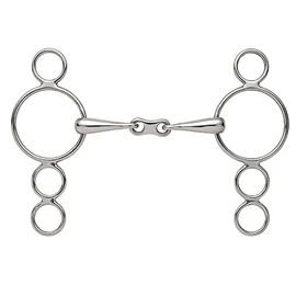 Shires Dutch Gag with French Link-As supplied 6"