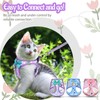 SALFSE Cat Harness and Leash Escape Proof for Walking, Adjustable