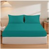 Fitted Bed Sheets King Size (150x200 cm) - Breathable Fitted