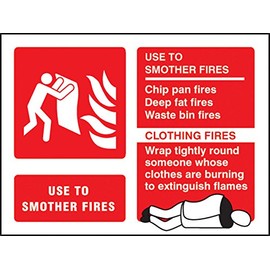 Caledonia Signs 81246D Sign, Fire Blanket Identification