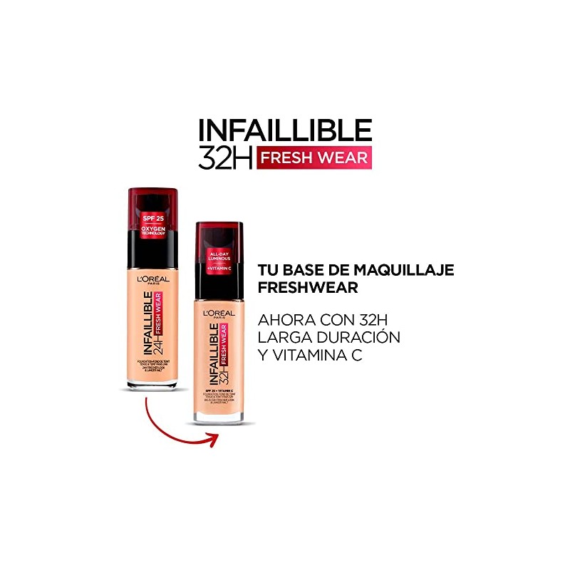 Maquillaje Infalible Fluido Normal 24h 220