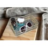 Nivvity Wire Mesh Basket, Golden Iron Storage Basket Multifunctional Wire