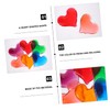 ORFOFE 6pcs Heart-shaped Reusable Hot Packs for Injuries and for