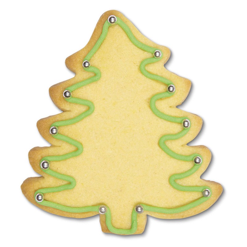Staedter 054066 Fir Tree Cookie Cutter, Silver, 4 cm