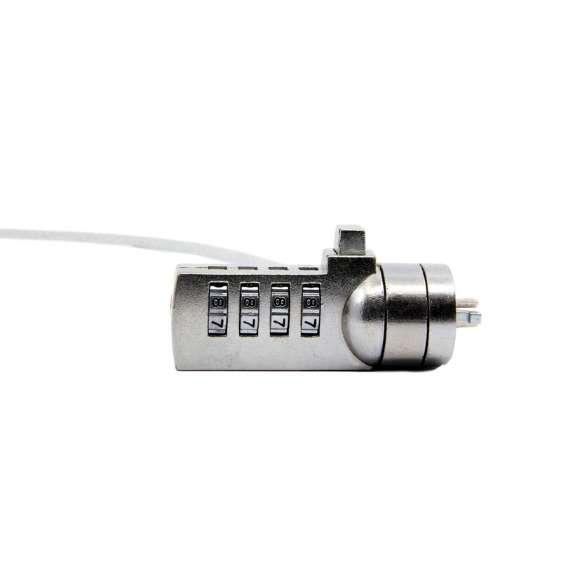 TRIXES Laptop Kabelschloss mit Zahlenschloss Sicherheit Kabel