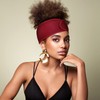 Haysandy Hairband, 4 Pieces Mesh Hair Wrap for Black Women