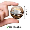 Fridge Magnets Coffee Cups Set of 4 Magnets for Magnetic
