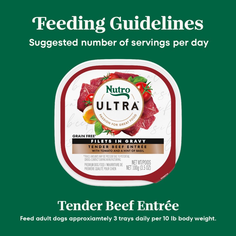Nutro Ultra Wet Dog Food Grain Free Filets, Adult Dog