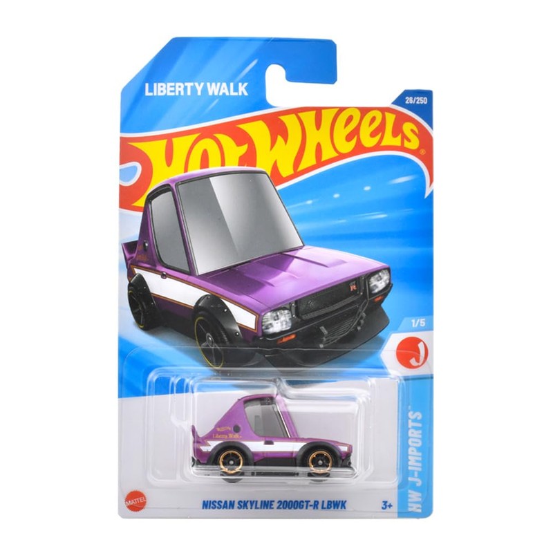 Hot Wheels JFN52 Basic Car Nissan Skyline 2000GT-R LBWK Vehicle