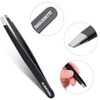 Tweezerette Fine Point + Slant Tweezers Ideal for Removing Splinters,