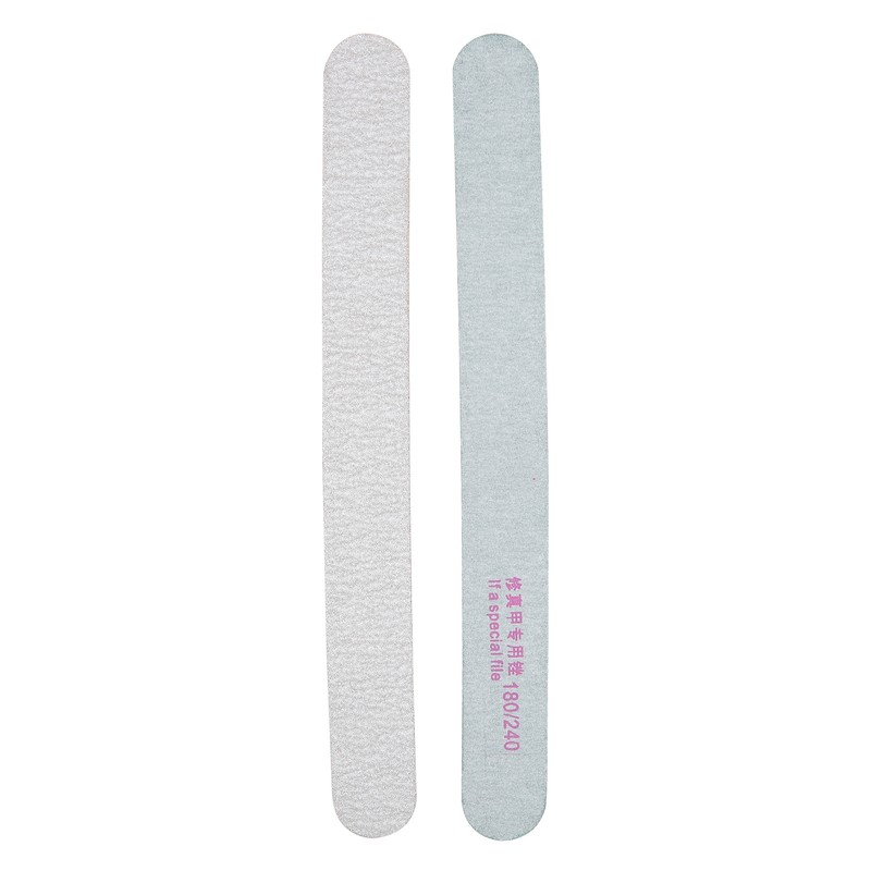 50pcs Nail Files Double Sided 180/240 Grit Nail Buffering Files