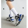 Irisbear White Crew Socks for Women 6-9 Athletic Running Hiking