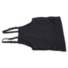 Kitchen Apron Black Apron Polyester Pockets Adjustable Strap Unisex Apron