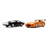 Jada 1:32 Pack Dom's Dodge Charger Brian's Toyota Supra F&f