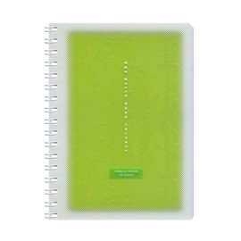 Kokuyo Pocket Notebook, Coloray, A-Ruled, A6, 50 Sheets, Green - TV34AN-G