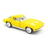 1963 Chevy Corvette Stingray 1:36 Scale (Yellow)