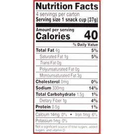 LINDSAY Snack and Go Sliced Black Ripe Olives, Case of 6 (24 Snack Cups)