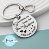 ZYSSXNDM Inspirational Keychains for Women Men Motivational Quotes Keychain, Sometimes