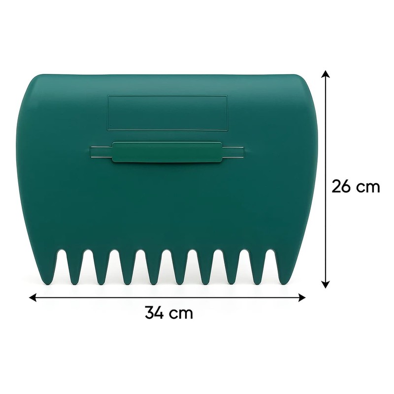 CKB LTD Laubgreifer Set mit 2 Schaufeln – große, leichte