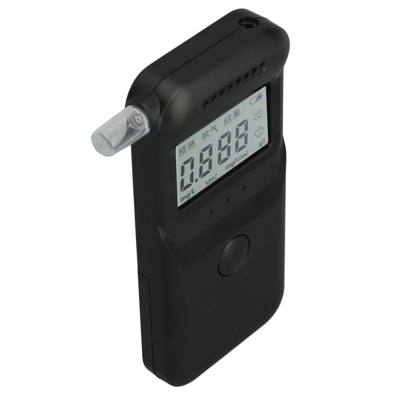 Digital Alcohol Checker Portable Breath Analyzer LCD Display High Accuracy