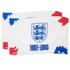 England Team Merchandise 5ft x 3ft Flag,White